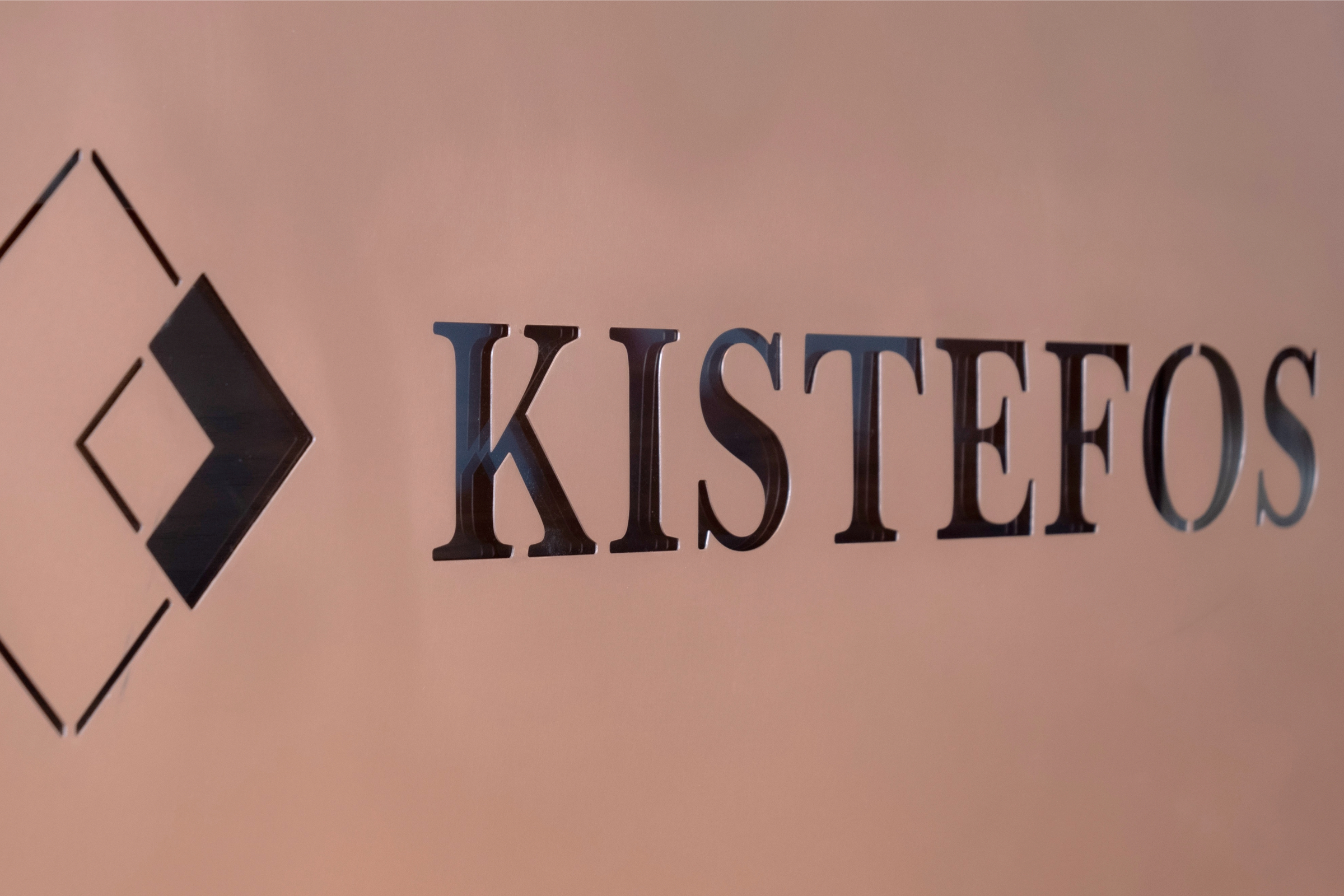 Kistefos AS logo i perspektiv